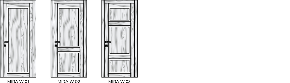 مكسو двери Contemporary Mira Wood в современном стиле