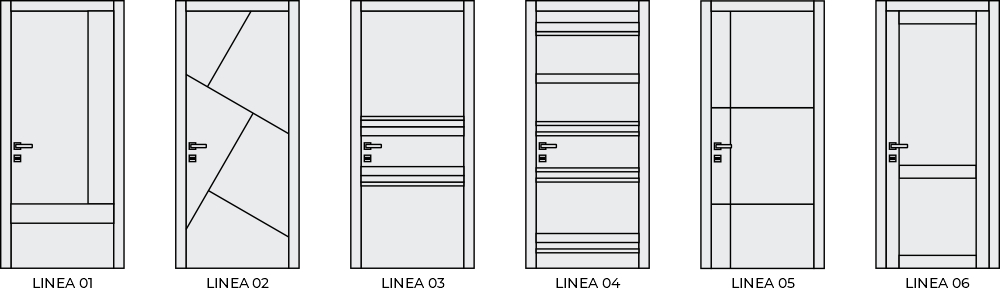 Cовременные межкомнатные двери CONTEMPORARY Linea Color