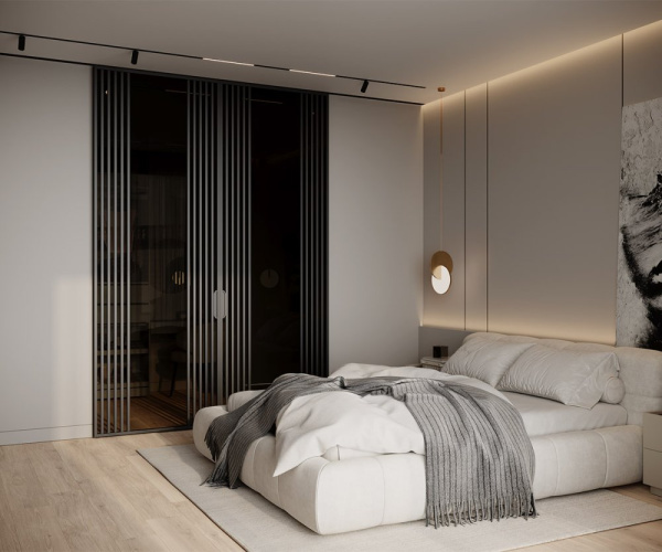 Двери межкомнатные раздвижные AluDoors AVENUE