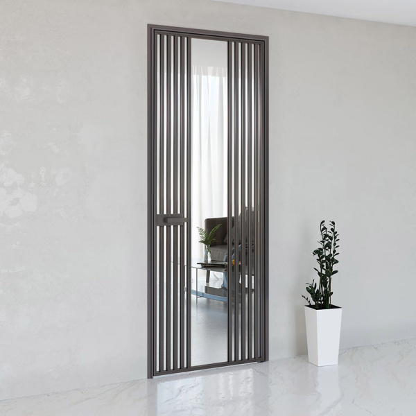 Двери с алюминиевым наличником AluDoors AVENUE